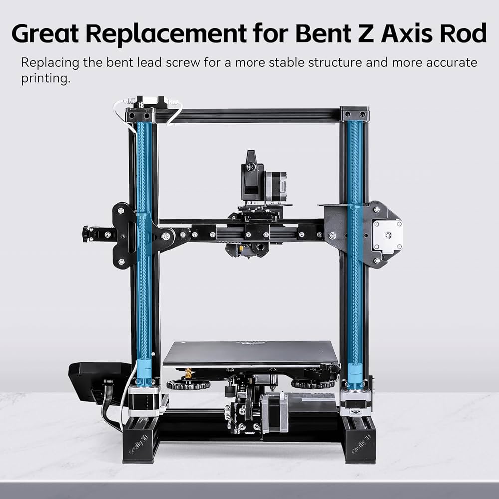 Redrex 365mm T8 Z Axis Lead Screw Z Rod Stainless Steel